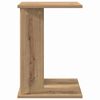 vidaXL End Table Artisan Oak 35 x 25 x 50 cm Engineered Wood