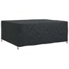 vidaXL Furniture Cover Plain Black 250 x 210 x 90 cm 210D