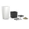 LECHUZA Planter Cubico 22 ALL-IN-ONE High-gloss White