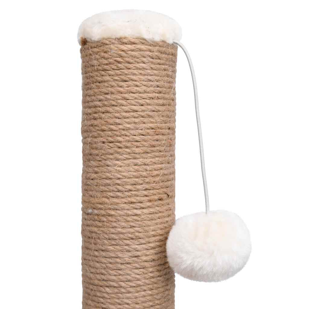 Cat scratching post with brush discount