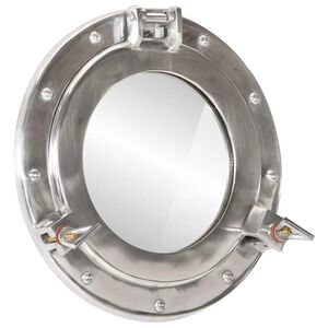 vidaXL&nbsp;Porthole Mirror&nbsp;Wall Hanging&nbsp;&Oslash;30 cm&nbsp;Aluminium and Glass