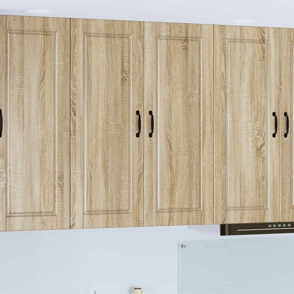 vidaXL Kitchen Cabinet Sonoma Oak 80 x 31 x 100 cm Engineered Wood