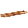vidaXL Wall Shelves 2 pcs 100x17x8 cm Solid Wood Acacia