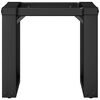 vidaXL Coffee Table Legs O-Frame 40x40x33 cm Steel