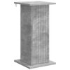 vidaXL Plant Stand Concrete Grey 30.5 x 30 x 60.5 cm Engineered Wood