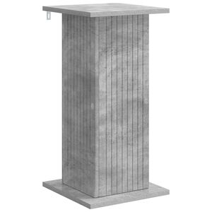 vidaXL Plant Stand Concrete Grey 30.5 x 30 x 60.5 cm Engineered Wood