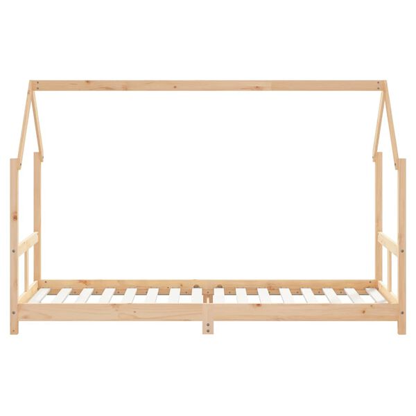 vidaXL Kids Bed Frame 80x200 cm Solid Wood Pine