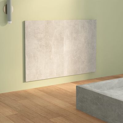 vidaXL Bed Headboard Concrete Grey 120x1.5x80 cm Engineered Wood