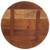 vidaXL Table Top &Oslash; 60x2.5 cm Round Solid Wood Reclaimed