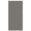 vidaXL Roller Blind Blackout Grey 65x150 cm Fabric Width 60.7 cm Polyester