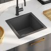 vidaXL Handmade Kitchen Sink Black Stainless Steel