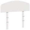 vidaXL Headboard White 75 cm Solid Wood Pine