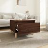vidaXL Side Table Brown Oak 50x46x35 cm Engineered Wood