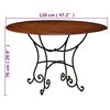 vidaXL Dining Table Set 5 Pieces Solid Acacia Wood