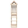 vidaXL Play Tower Brown 85 x 52.5 x 239 cm Solid Pine Wood