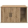 vidaXL Cat House Artisian Oak 85 x 55 x 50 cm Engineered Wood