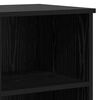 vidaXL Highboard with Drawer 3 pcs Black Oak Engineered Wood