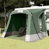 vidaXL Tailgate Tent with Roof Green 285 x 255 x 245 cm Taffeta