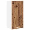 vidaXL Hanging Cabinet Old Wood and White 40 x 31 x 80 cm