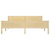 vidaXL Bed Frame without Mattress Solid Wood Pine 200x200 cm