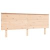 vidaXL Bed Frame without Mattress Super King Size Solid Wood