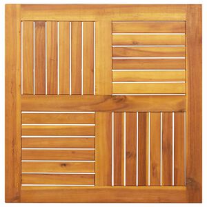 vidaXL Table Top 70x70x2 cm Square Solid Wood Acacia