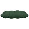 vidaXL Seat Cushions 4 pcs Dark Green 40 x 40 x 6 cm Corduroy Fabric