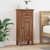 vidaXL Plant Stand with Drawer Brown 36 x 25 x 80 cm Mahogany Wood