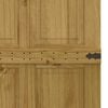 vidaXL Barn Door CORONA 70x210 cm Solid Wood Pine