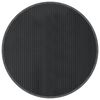 vidaXL Rug Round Grey80 cm Bamboo
