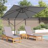 vidaXL Roma Parasol Anthracite 286 x 285 x 265 cm