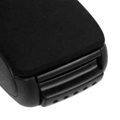 vidaXL Car Armrest Black 12x32x(32-49) cm ABS