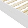 vidaXL Pull-out Sofa Bed Frame without Mattress White Pinewood 90x200 cm