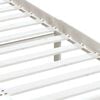 vidaXL Bed Frame without Mattress White King Size Solid Wood