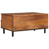 vidaXL Coffee Table with Drawer Brown 80 x 54 x 40 cm Solid Mango Wood