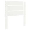 vidaXL Headboard with Headboard White 75 cm Engineered Wood