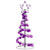 vidaXL LED Christmas Tree with Baubles 80 LEDs Warm White 120 cm