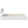 vidaXL Storage Bed with Headboard White 180 x 200 cm Engineered Wood