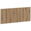 vidaXL Wall-Mounted Headboard ARNHEM Artisan Oak Engineered Wood