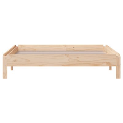 vidaXL Stack Bed 100x200 cm Solid Wood Pine