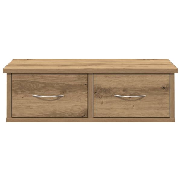 vidaXL Wall Cabinet Artisan Oak 60x26x18.5 cm Engineered Wood