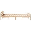 vidaXL Bed Frame without Mattress 120x200 cm Solid Wood Pine