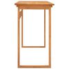 vidaXL Desk 120x45x75 cm Solid Wood Teak