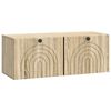 vidaXL Wall-Mounted TV Cabinet Sonoma Oak 78.5 x 31 x 30 cm