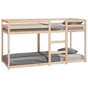 vidaXL Bunk Bed without Mattress 80x200 cm Solid Wood Pine
