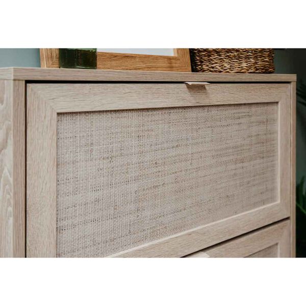 Finori Chest of Drawers Bali 03A Sonoma Oak and Cane Print