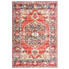 vidaXL Rug Red 160x230 cm PP
