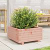 vidaXL Garden Planter 50x50x26.5 cm Solid Wood Douglas