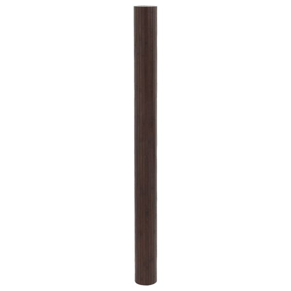vidaXL Room Divider Dark Brown 165x800 cm Bamboo