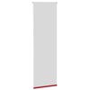 vidaXL Roller Blind Blackout Red 60x130 cm Fabric Width 55.7 cm Polyester